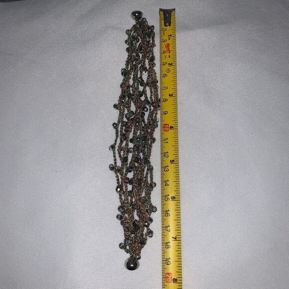 O&N Italy Chunky Beaded bracelet Magnetic Ball Clasp Multicolor,mothers day gift - Picture 10 of 12